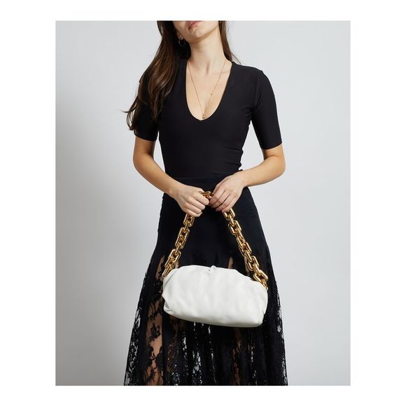 Bottega Veneta Chain Leather Pouch Womens - Picture 6 of 6